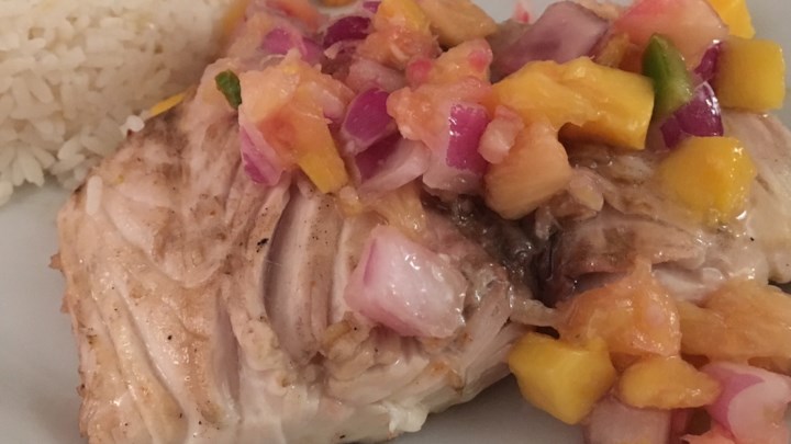 Lime-Marinated Mahi Mahi