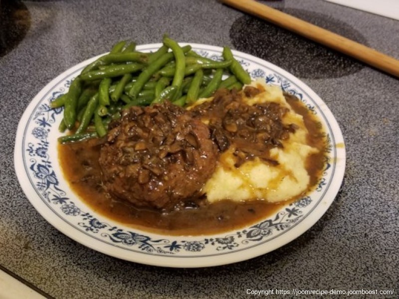 Instant Pot® Salisbury Steak with Onion and Mushroom Gravy