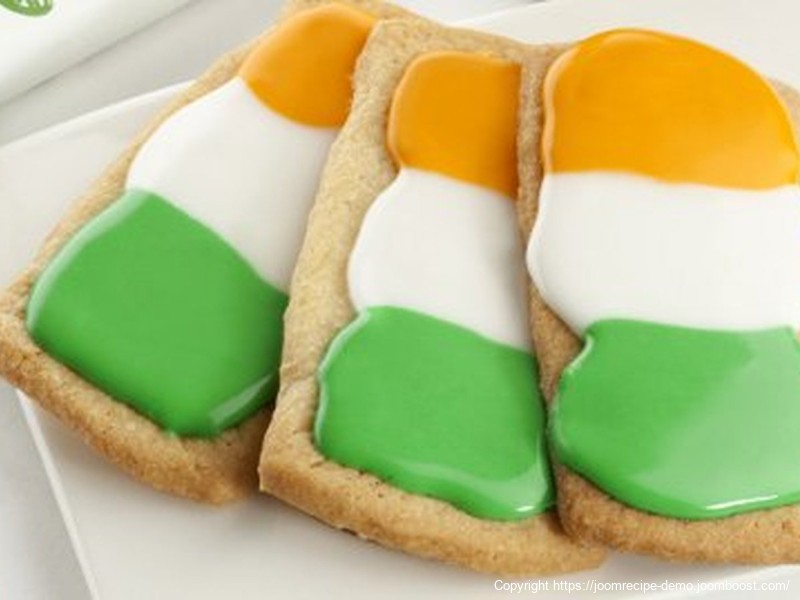 Irish Flag Cookies