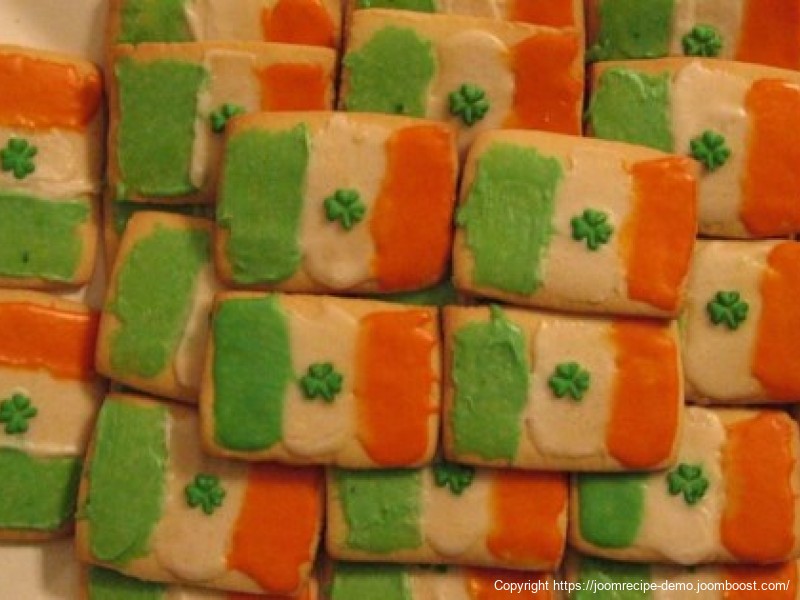 Irish Flag Cookies