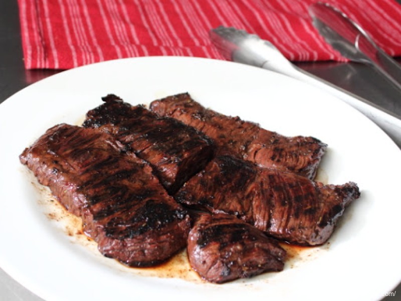 Tuscan Skirt Steak with Salsa Verde