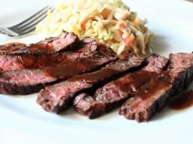 Tuscan Skirt Steak with Salsa Verde